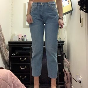 PLT  straight leg jean